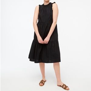 J. Crew Boho Tiered Ruffle Midi Dress Size XXS NWOT